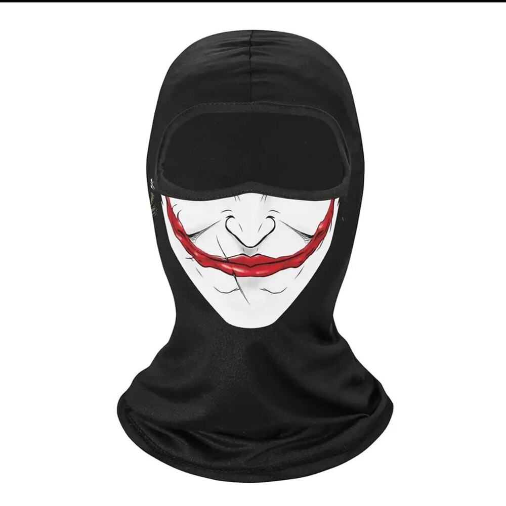 Balaclava Men Face Mask clown ghost skull mask, breathable windproof us